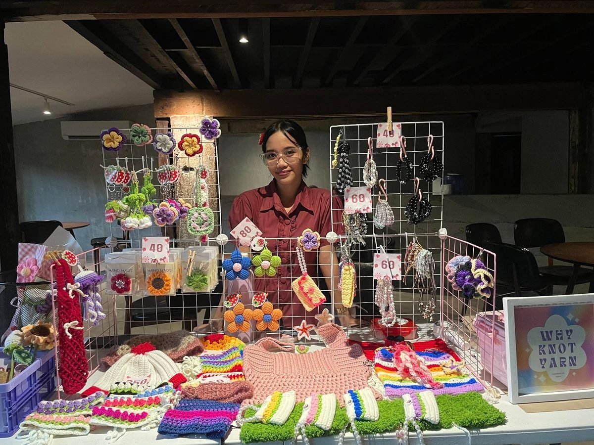 Why Knot Yarn booth at SineHaribon