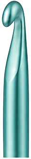 Crochet hook tip, 6.0 mm size